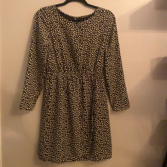 J. Crew Dresses & Skirts - J. Crew black dress with heart print